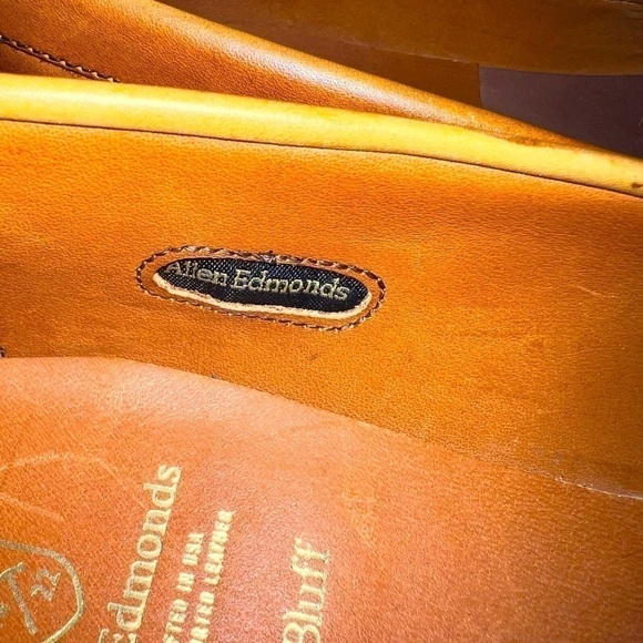 Allen Edmonds Lake Bluff Shoes 10D Fine Leather Handcrafted in USA - Picture 5 of 9